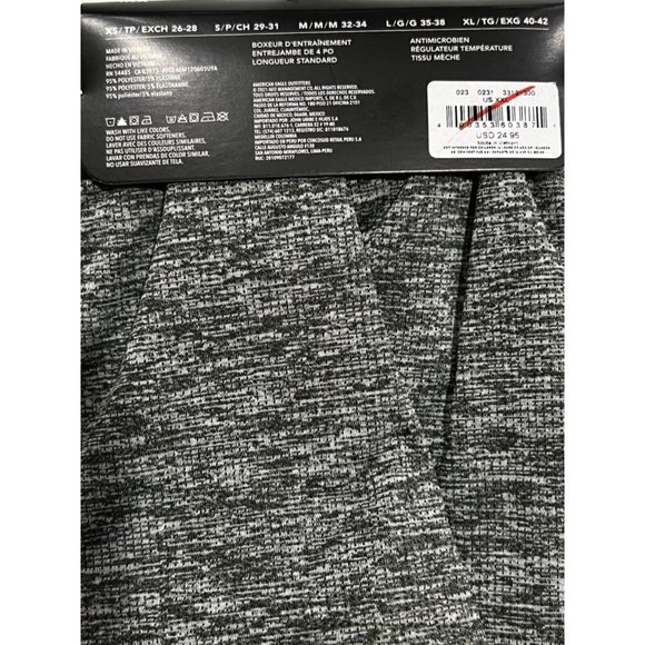 NWT AMERICAN EAGLE Training Boxer 4" Inseam Sz XXL Green - Picture 2 of 3